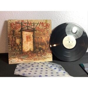Black Sabbath – Mob Rules LP 12" Vinyl Record – BSK 3605 Untested